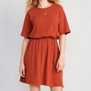 🌸3 for 25$🌸 Old Navy Waist-Defined Slub-Knit Mini Dress XL